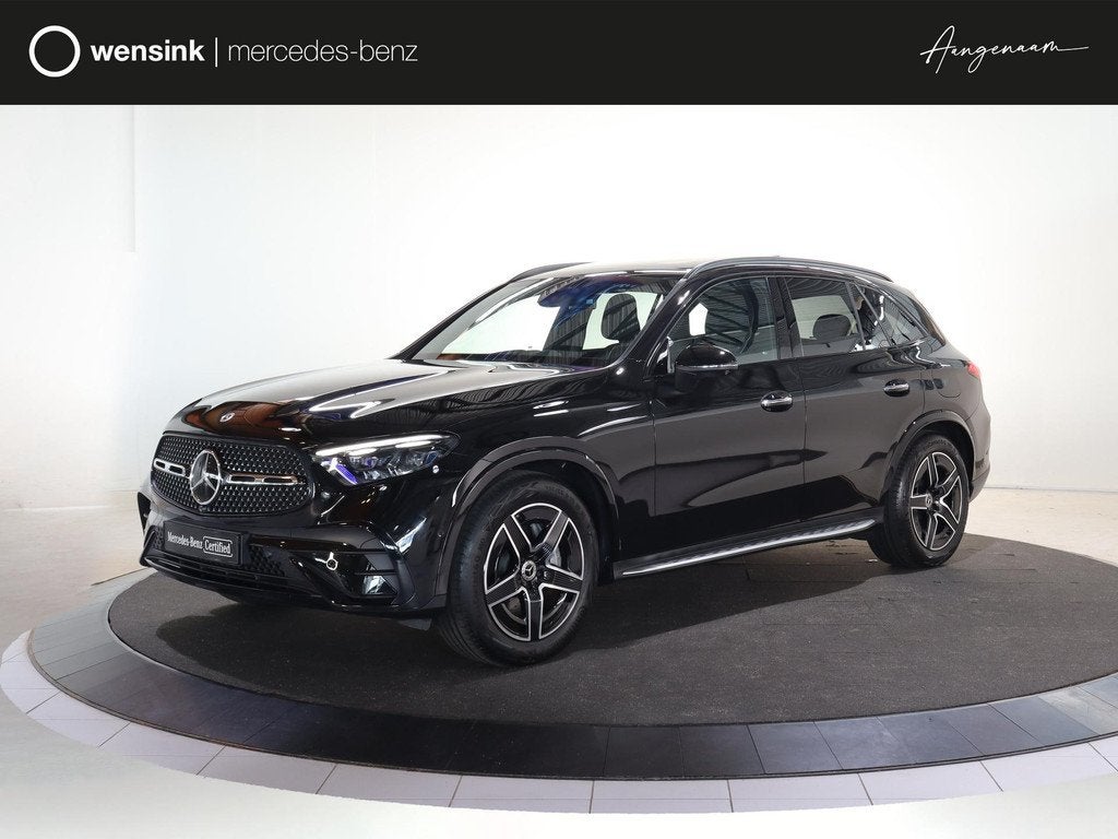Mercedes-Benz GLC-klasse 300e 4MATIC AMG Line | Luchtvering, Auto's, Mercedes-Benz, Gebruikt, 4 cilinders, Zwart, Vierwielaandrijving