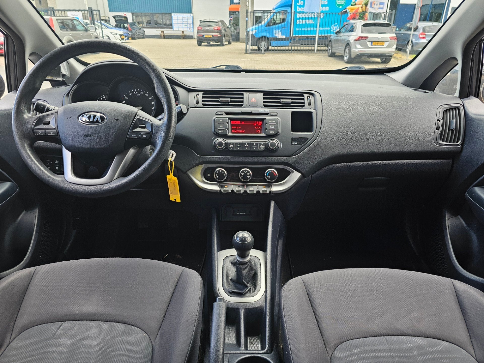 Kia Rio 1.2 CVVT ComfortLine|2e eig|NAP|Airco|El.Ramen|APK, Huisgarantie, 4 cilinders, Met garantie (alle), Origineel Nederlands