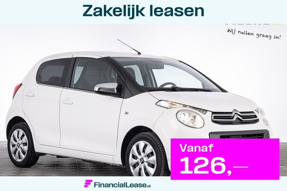 Citroën C1 1.0 VTi Feel 5-drs | AIRCO | BLUETOOTH  1e Ei, Voorwielaandrijving, 12 maanden, Stof, Gebruikt