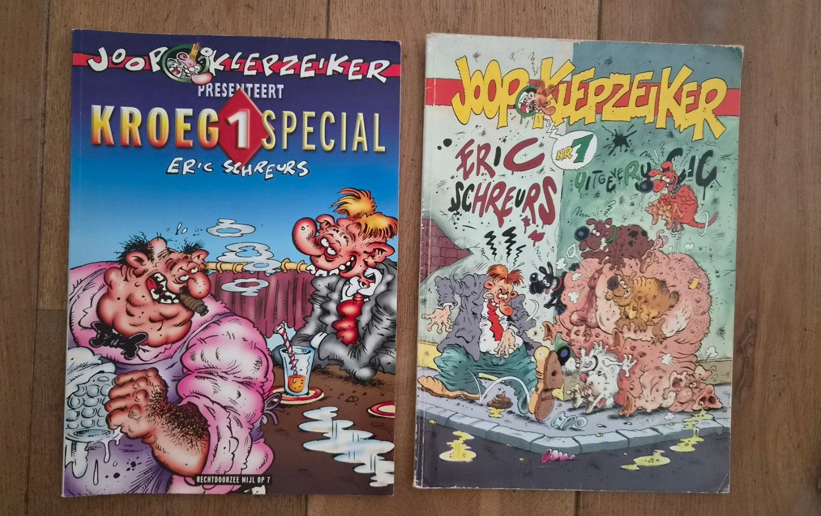 Joop Klepzeiker stripalbums, Boeken, Meerdere stripboeken, Ophalen of Verzenden, Gelezen, Eric Schreurs