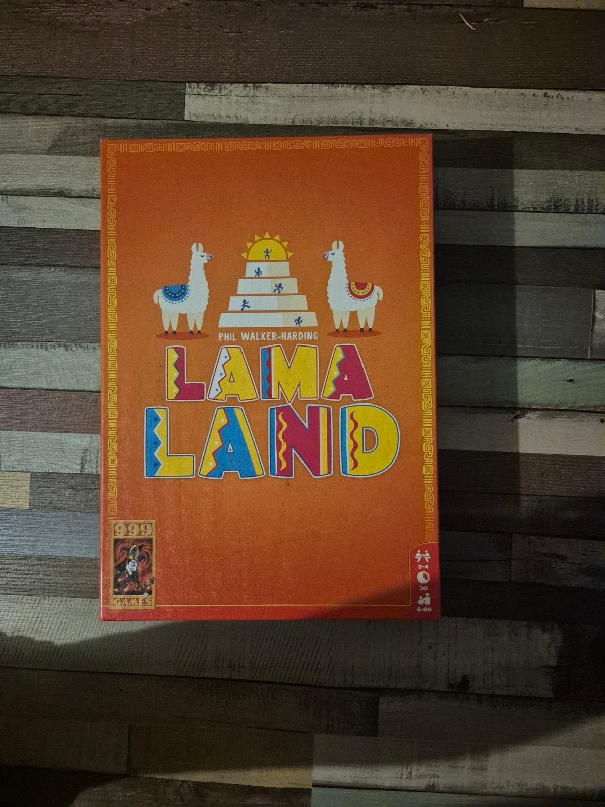LAMA LAND van 999 games, Hobby en Vrije tijd, Gezelschapsspellen | Bordspellen, Ophalen of Verzenden, Zo goed als nieuw, 999Games