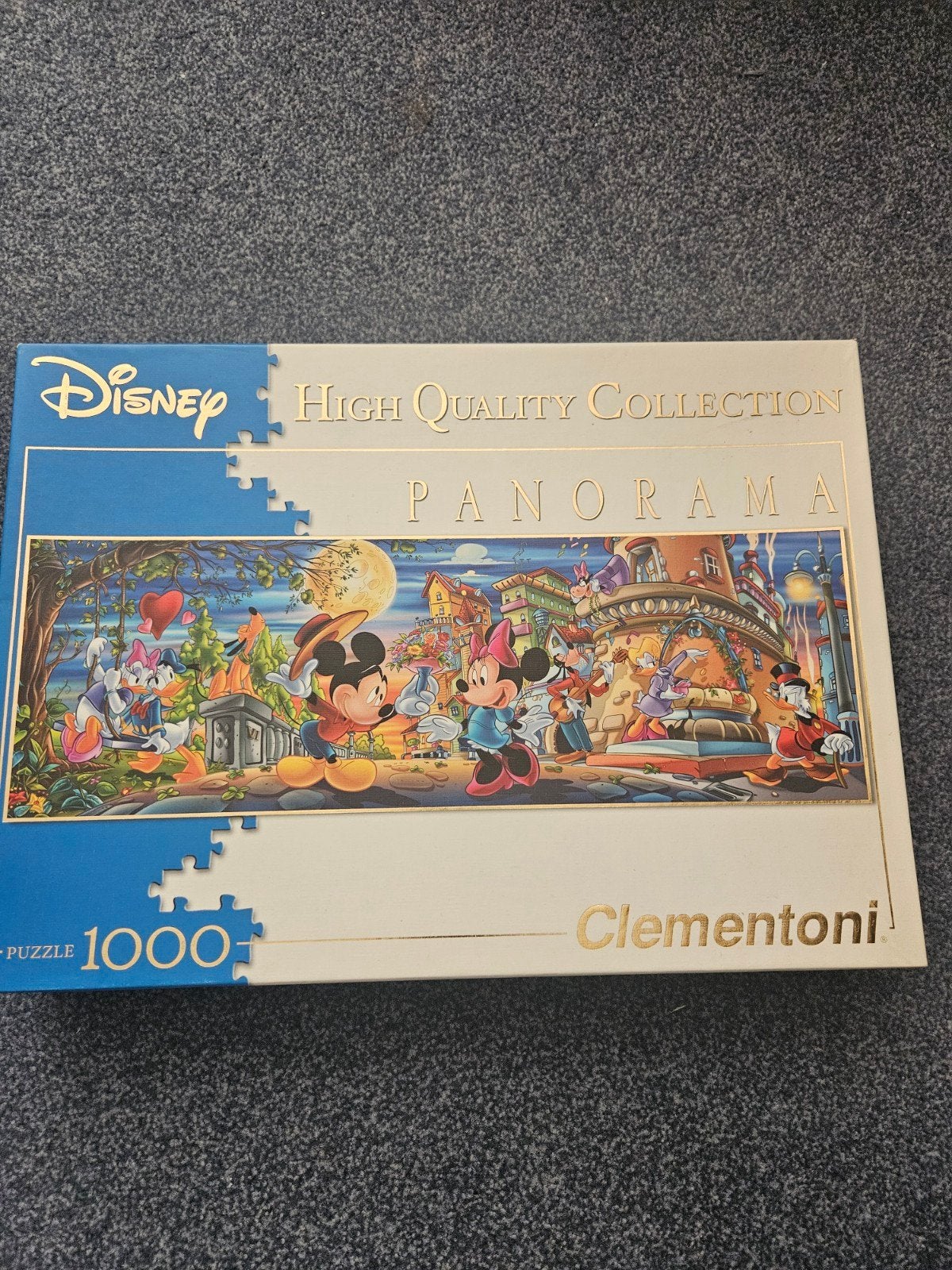 Disney Clementoni Panorama Legpuzzel 1000 stukjes, Ophalen of Verzenden, 500 t/m 1500 stukjes, Nieuw, Legpuzzel