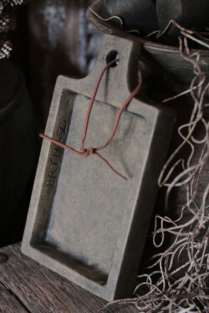 BRYNXZ Plate rectangular with rope  / Schaal met handvat, Www.jufbrocante.nl, Www.jufbrocante.nl, Nieuw, Ophalen of Verzenden