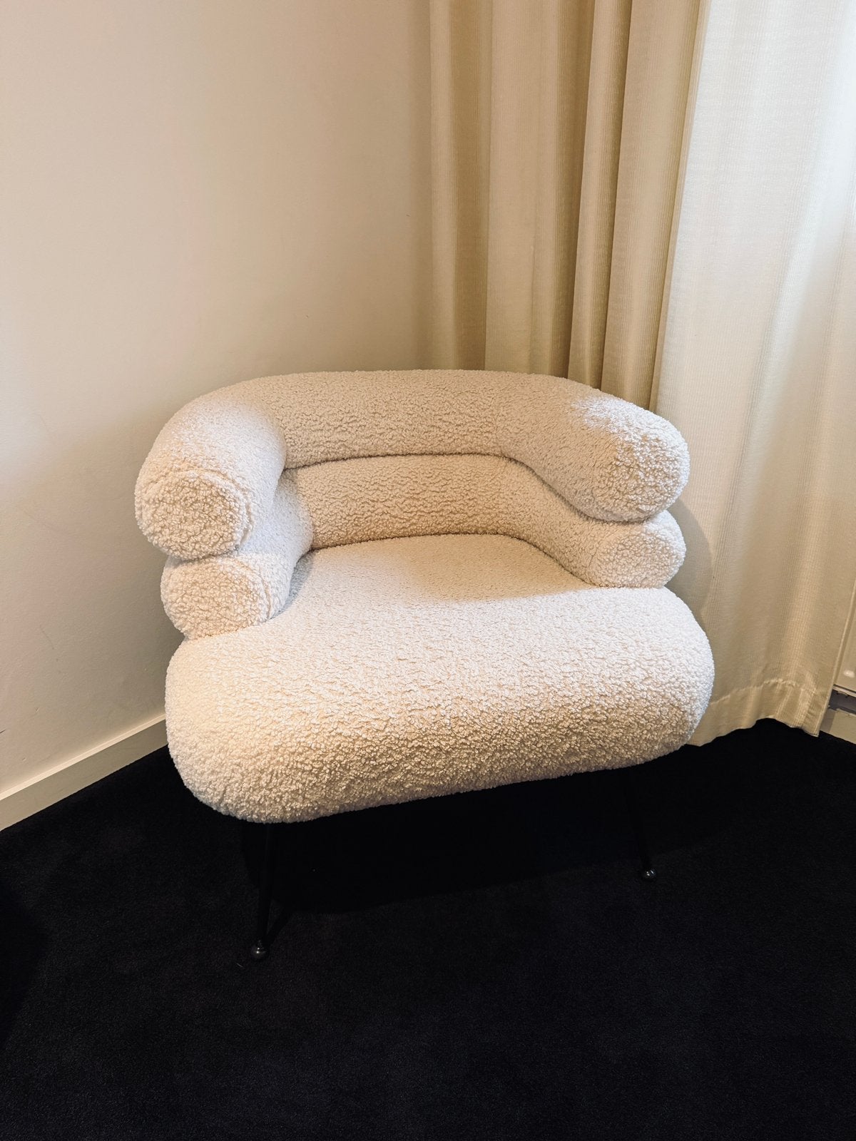 Richmond Fauteuil Amelia Teddy, Huis en Inrichting, Stoelen, Ophalen, Zo goed als nieuw, Stof, Eén