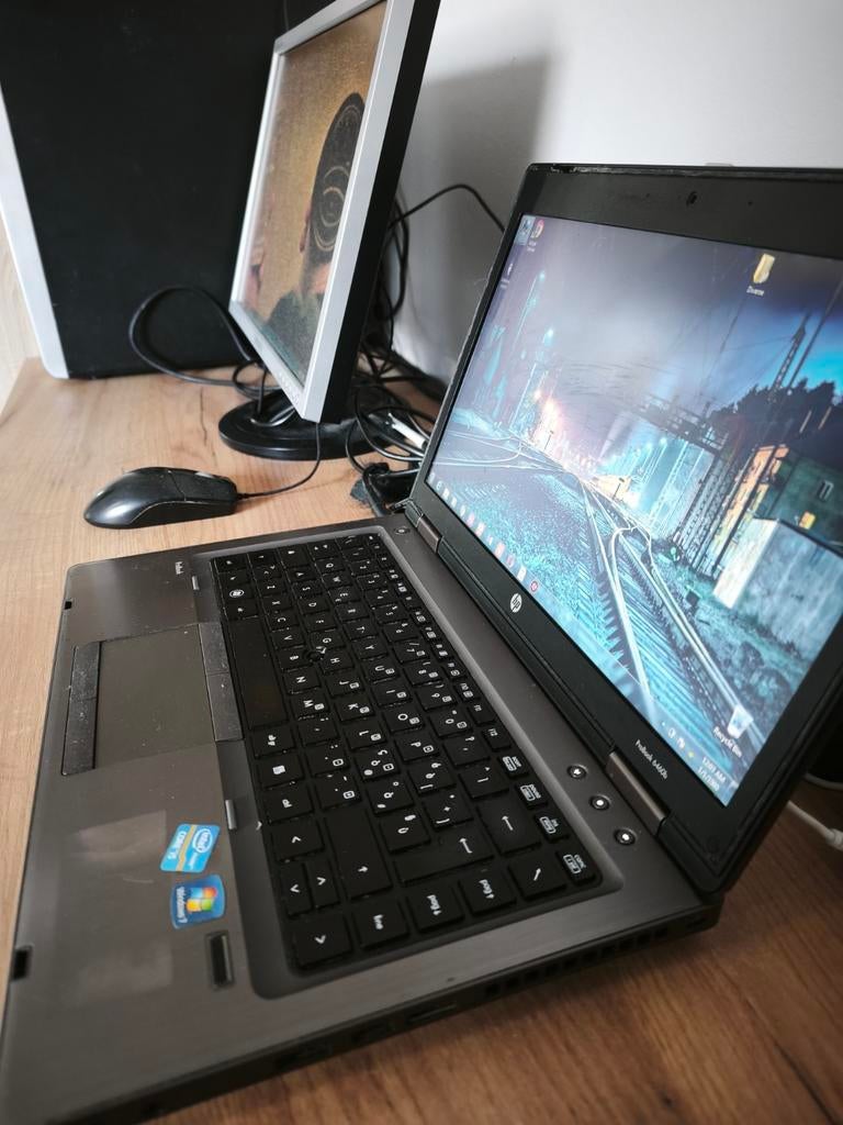 Desktop PC en Laptop Set -, Computers en Software, Desktop Pc's, Ophalen of Verzenden, Gebruikt, Met monitor, HP (laptop)