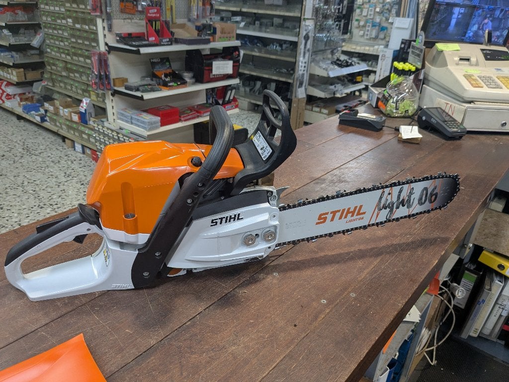 Stihl MS 400 C-M DEMO (ALS NIEUW), Tuin en Terras, Hand-tuingereedschap, Ophalen, Zo goed als nieuw, Overige soorten, Stihl