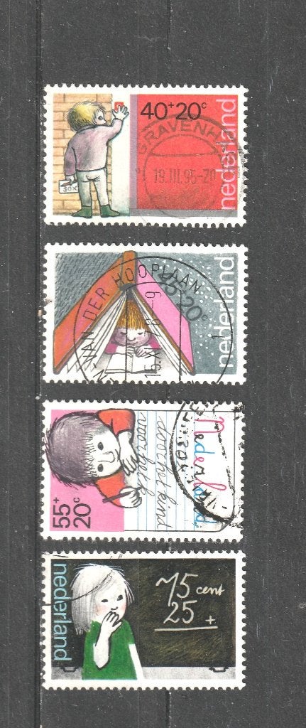 nvph --1167-70 Kinderzegels 1978, Ophalen of Verzenden, Na 1940, Gestempeld