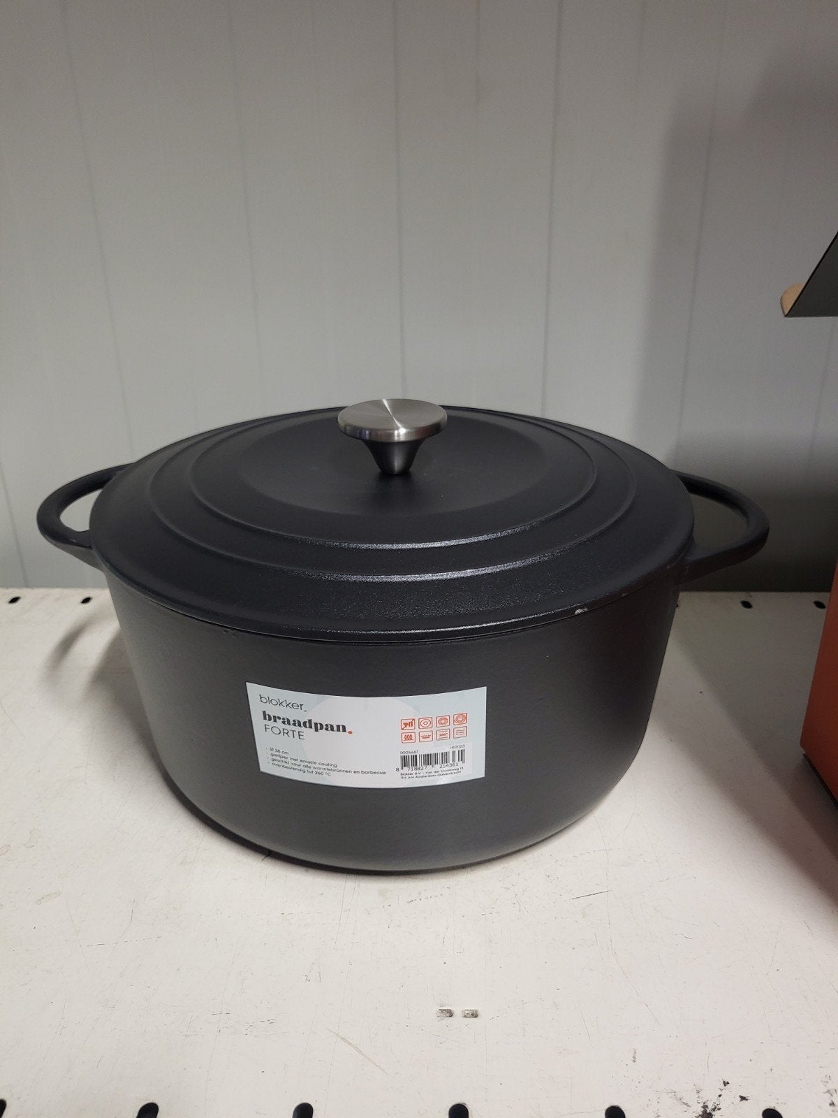 Blokker Braadpan Forte - Gietijzer met emaille coating, Ophalen of Verzenden