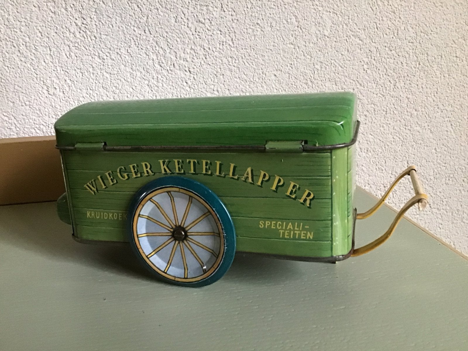 Nieuw Autentieke Bakkerskar groen, Ophalen of Verzenden, Nieuw, Koek(jes), Overige merken