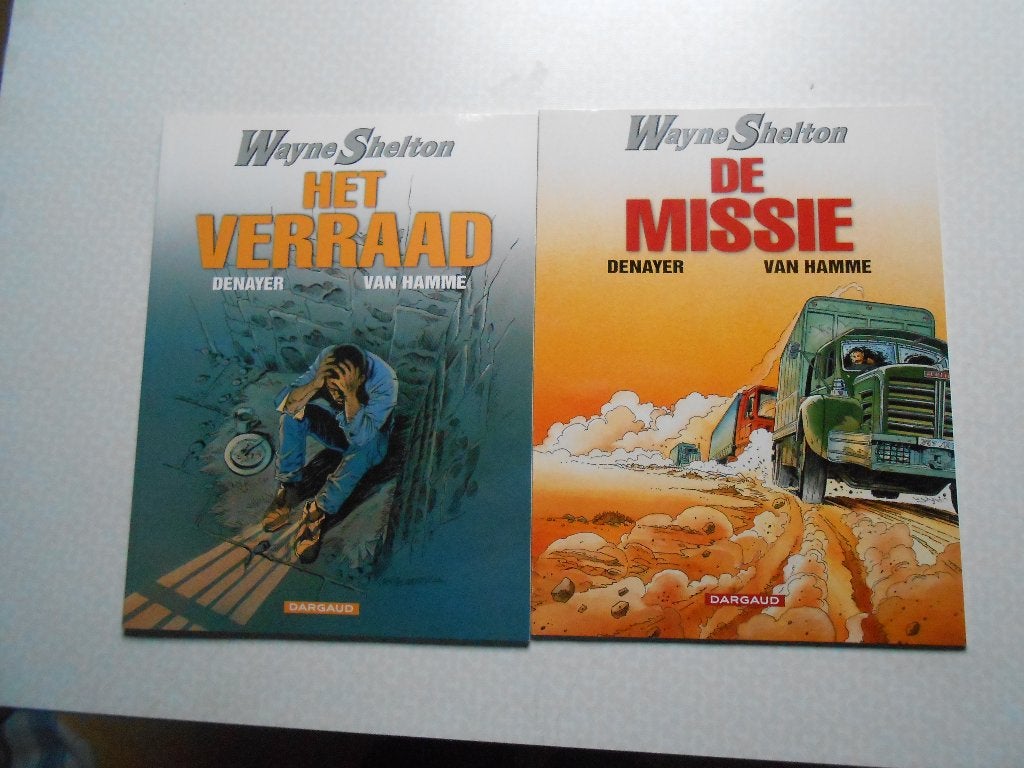 Wayne Shelton reeks 1- 13. 2001/2017 1 ste druk., Denayer/ Van hamme, Complete serie of reeks, Nieuw, Ophalen of Verzenden