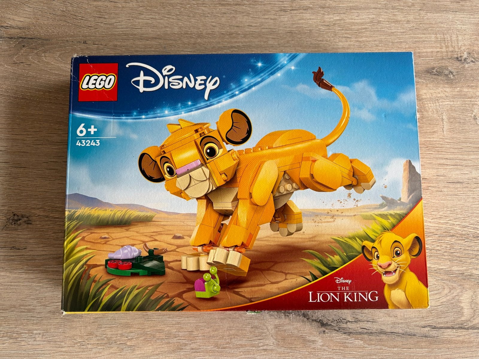 LEGO Disney De Leeuwenkoning Simba 43243, Ophalen, Zo goed als nieuw
