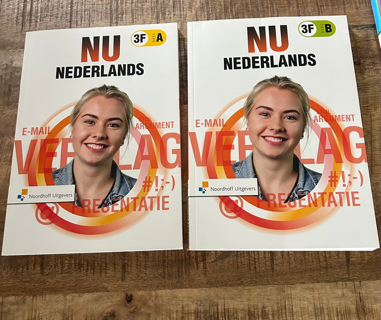 Nieuwe schoolboeken NU Nederlands 3F deel A en B, Ophalen, Nieuw, Overige niveaus, Nederlands