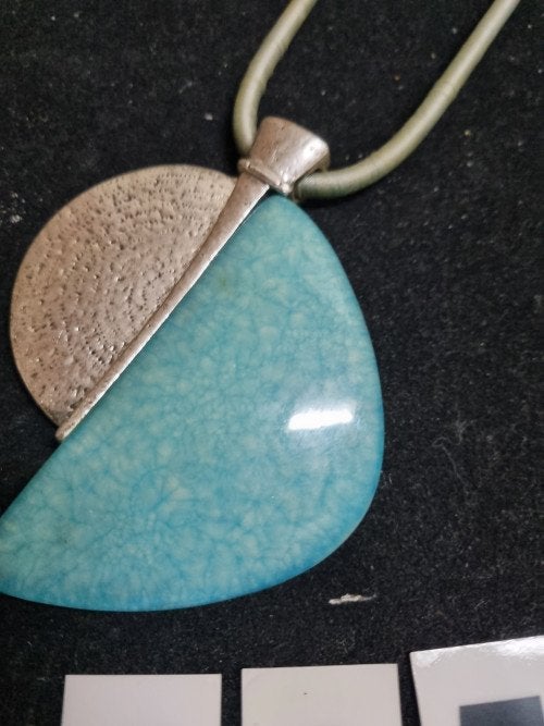 Ketting blauw 405, Ophalen of Verzenden, 'T Olde Gre-j, Info@toldegrej.nl, Endepoelstraat 20f Didam