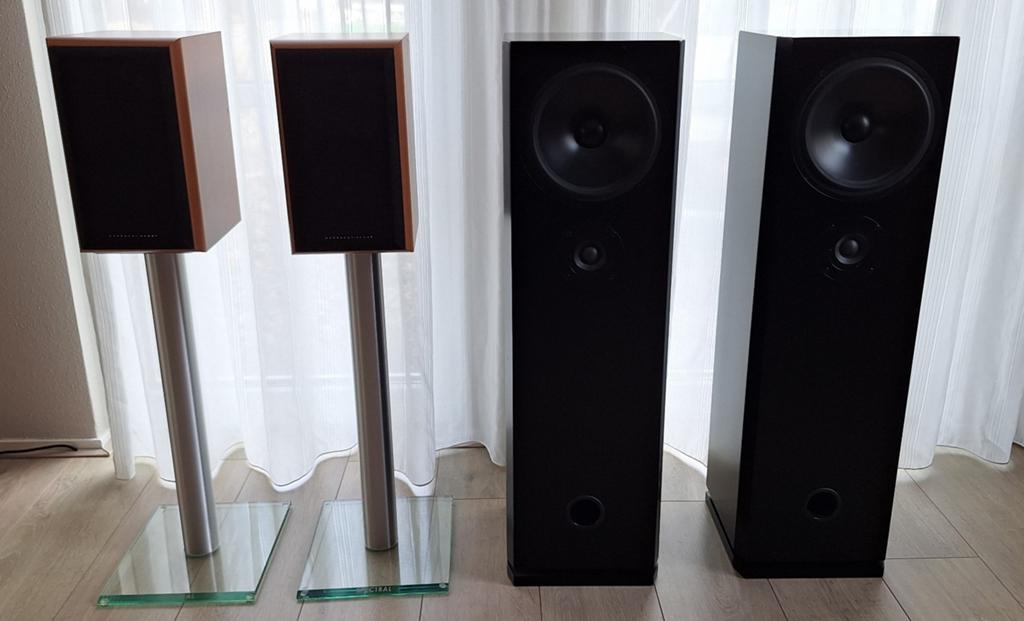 Geweldige speakerset, Ophalen, 120 watt of meer, Front, Rear of Stereo speakers, Overige merken