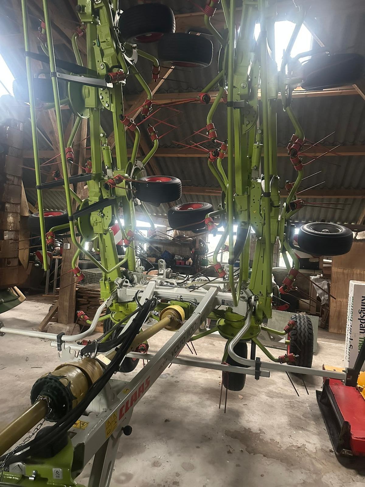 Claas volto 1100T schudder, bj 2019, Ophalen, Weidebouw
