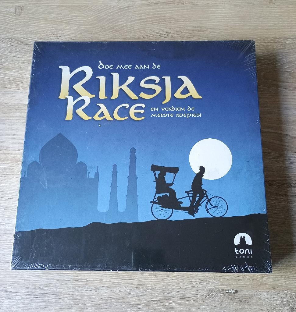 bordspel Riksja race 2019 nieuw in seal toni games my-box, Vijf spelers of meer, Ophalen of Verzenden, Nieuw, My-box