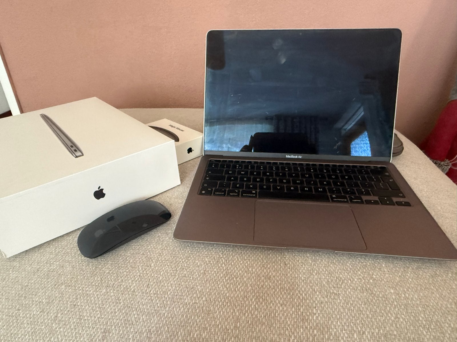 MacBook Air 13-inch M1 (2020) - 16GB RAM, 512GB SSD, Qwerty, 13 inch, 512 GB, Ophalen of Verzenden