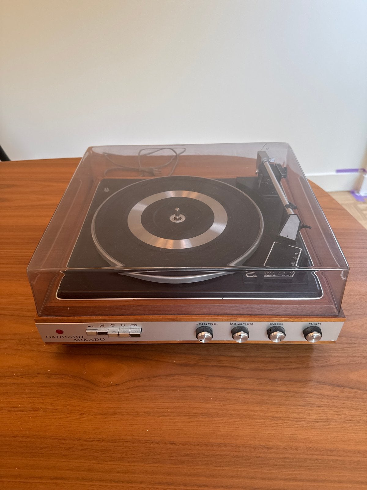 Mooie Garrard Mikado Platenspeler, Ophalen, Niet werkend, Platenspeler, Overige merken