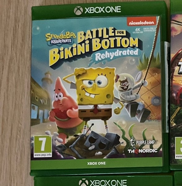 Spongebob battle for bikini botton xboxone, 1 speler, Zo goed als nieuw, Vanaf 7 jaar, Ophalen