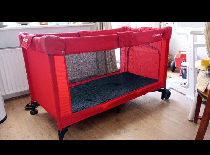 Campingbed/reisbedje Koelstra, Ophalen, Gebruikt