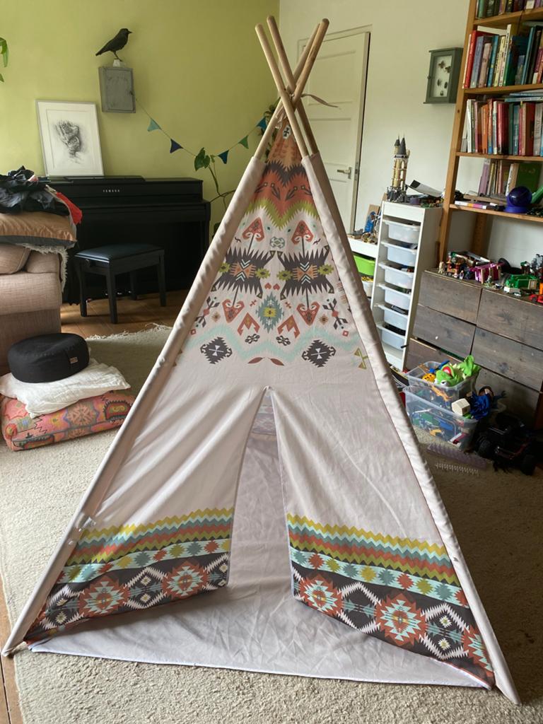Mooie kindertipi speeltent tipi, Ophalen of Verzenden, Gebruikt