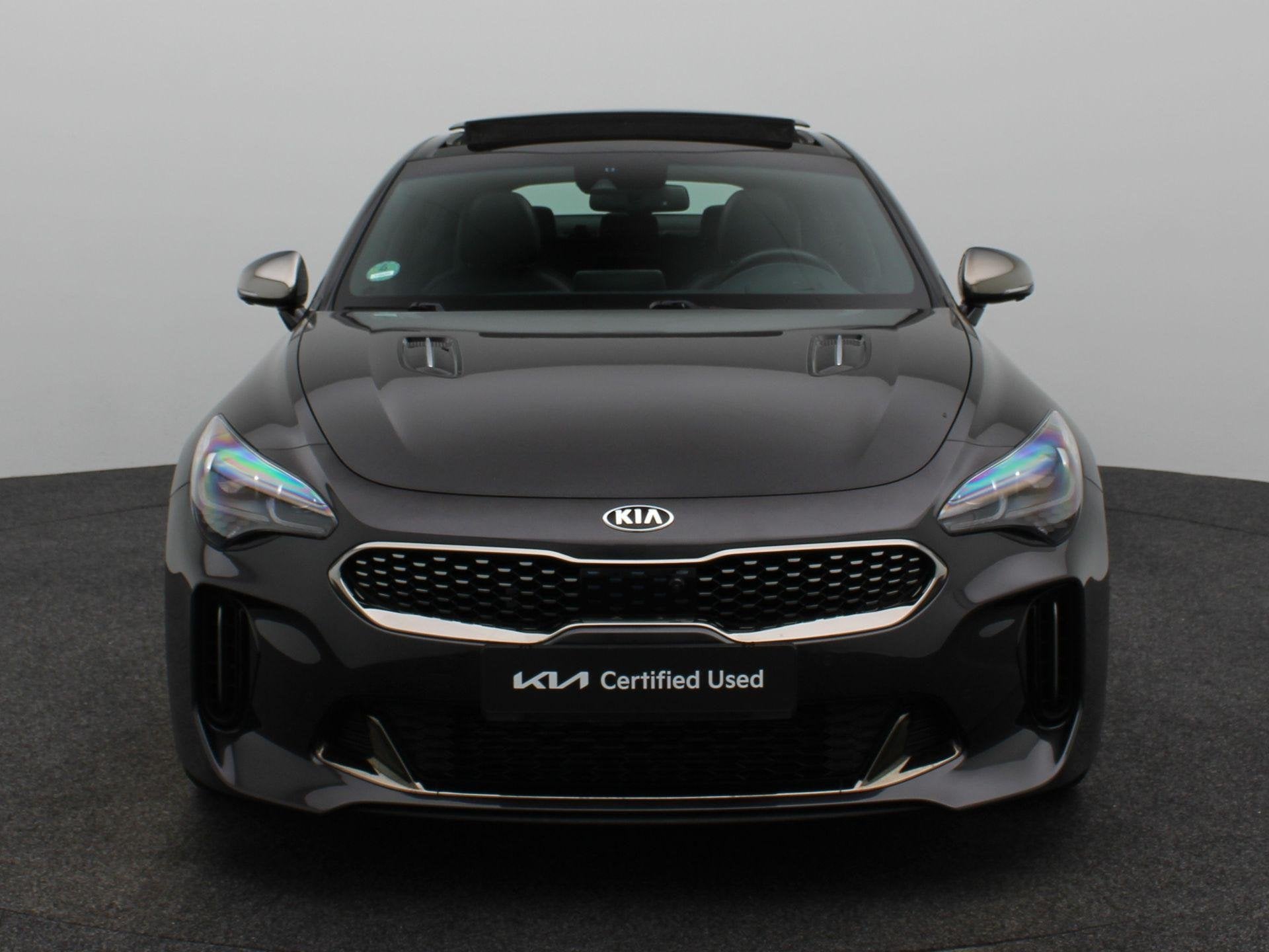 Kia Stinger 2.0 T-GDI GT-Line | 255 PK | Sportstuur | Stoelv, Auto's, Automaat, Achterwielaandrijving, Gebruikt, 4 cilinders