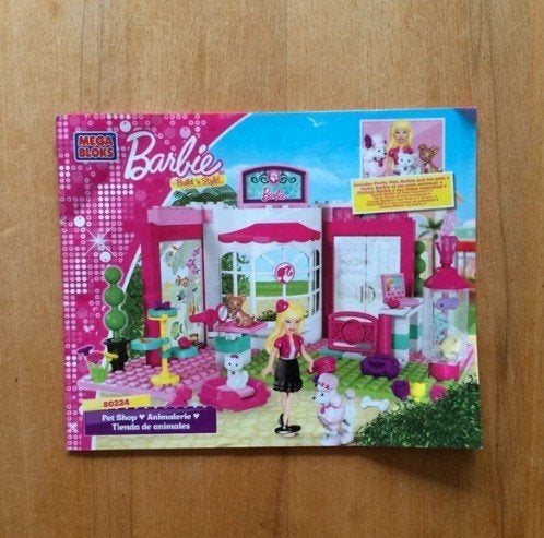Barbie Mega Bloks dierenwinkel (80224), Kinderen en Baby's, Speelgoed | Bouwstenen, Ophalen of Verzenden, Gebruikt, Megabloks