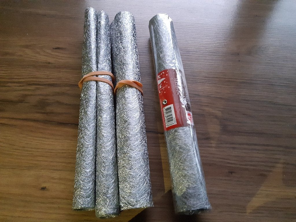 zilverkleur kerstlopers, Diversen, Ophalen of Verzenden, Zo goed als nieuw