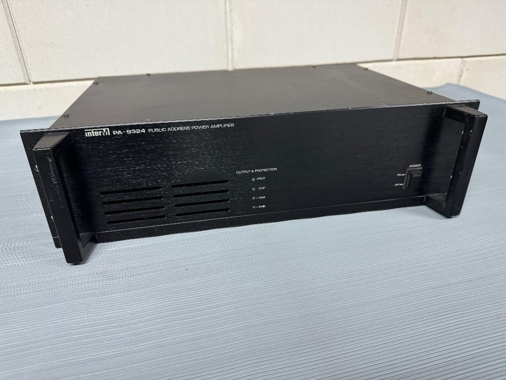 InterM PA-9324 100v versterker, Ophalen, Gebruikt, Minder dan 500 watt, P.A.