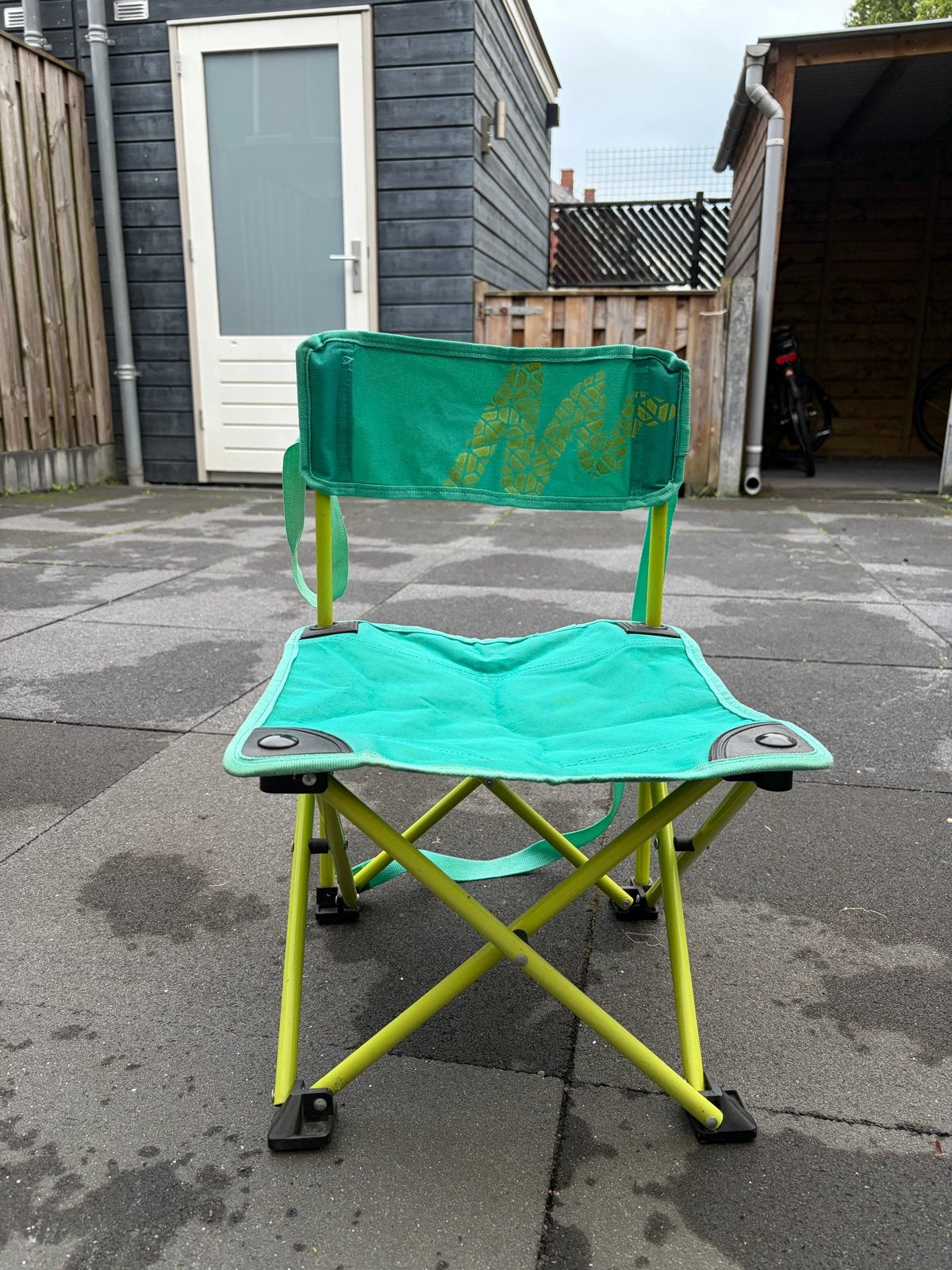 Opvouwbare campingstoel voor kinderen - Groen, Ophalen, Gebruikt, Campingstoel