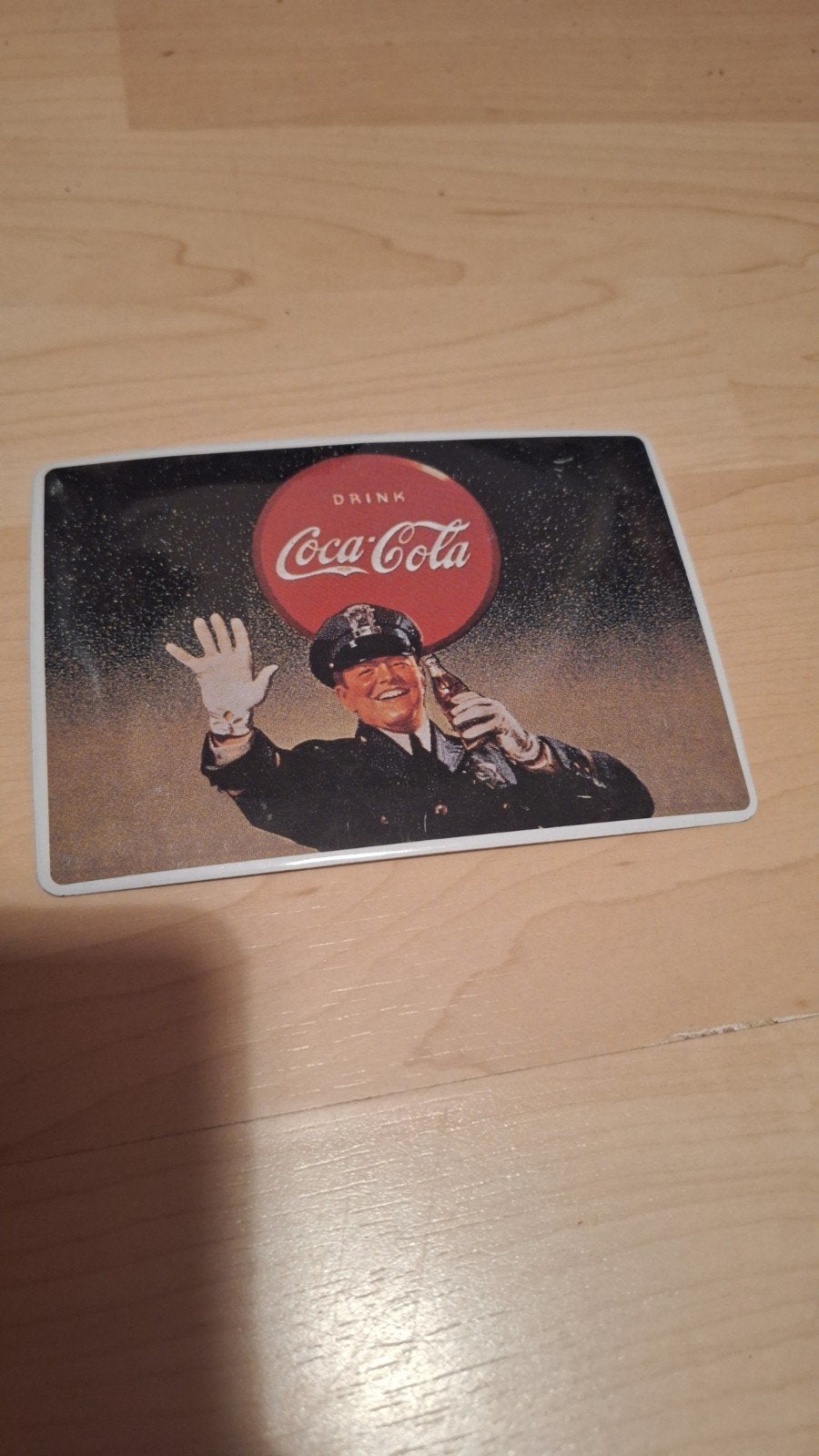 Oude Coca-Cola ansichtkaart van ijzer, Ophalen, 1980 tot heden, Ongelopen, Overige thema's