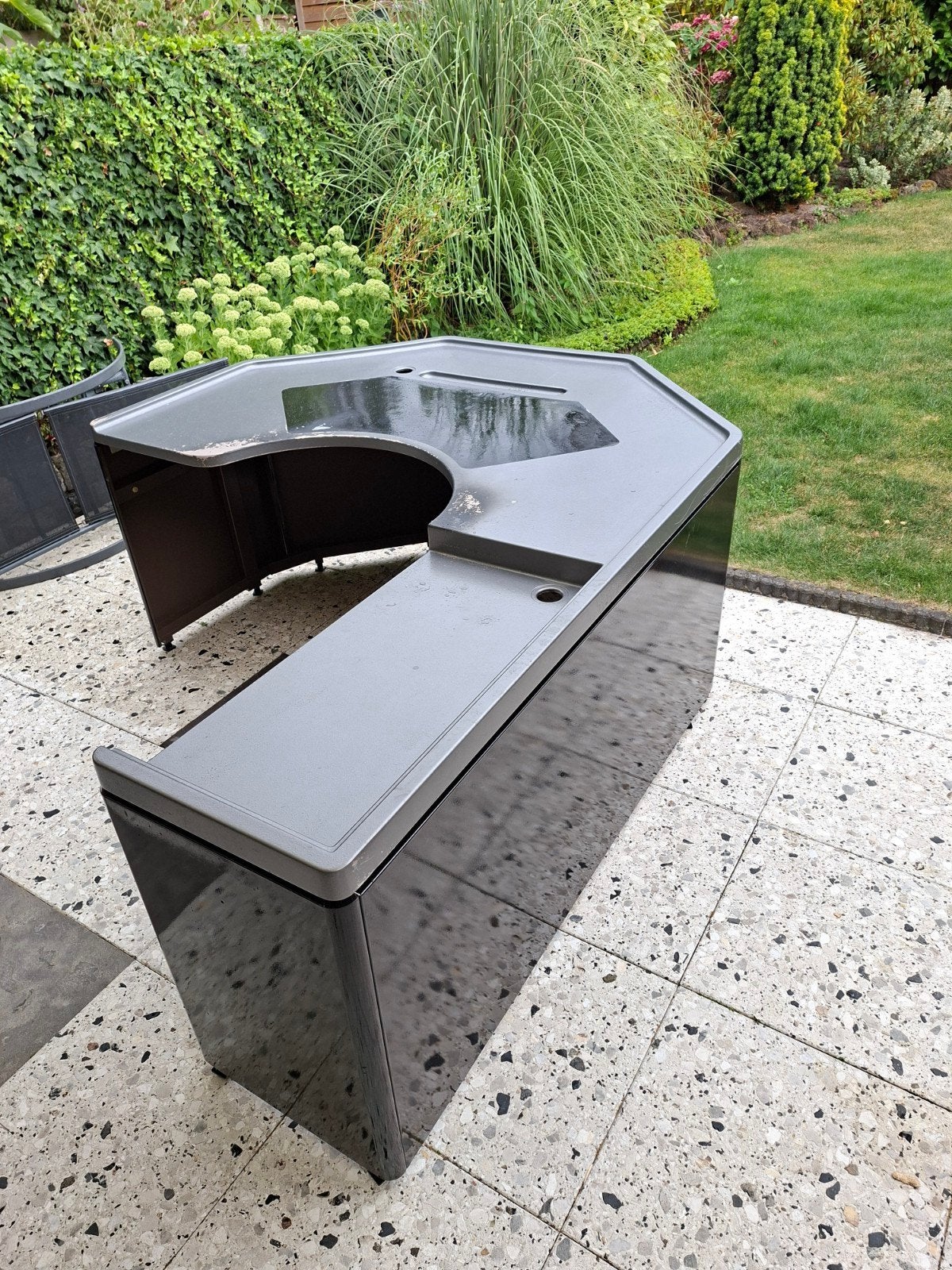 Gispen Hoekbureau KT Serie - Vintage Design, Huis en Inrichting, Bureaus, Ophalen, Gispen, Gebruikt, Metaal
