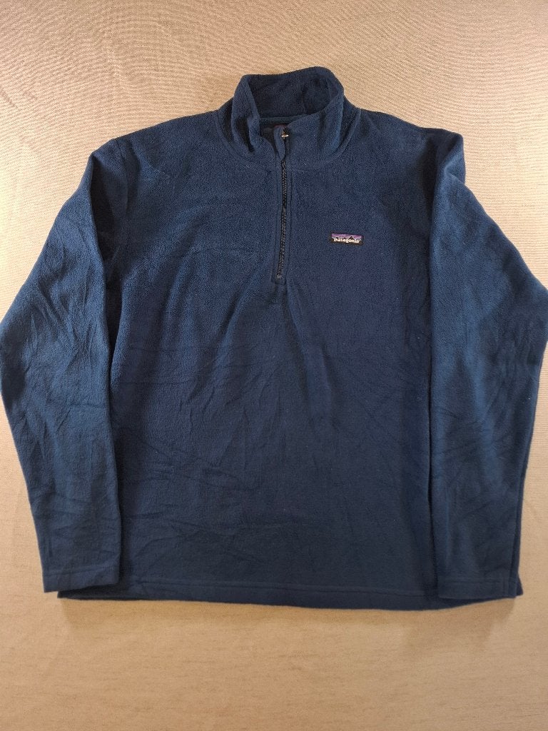 Patagonia Fleece heren maat L Marine Blauw, Maat 52/54 (L), Zo goed als nieuw, Patagonia, Verzenden