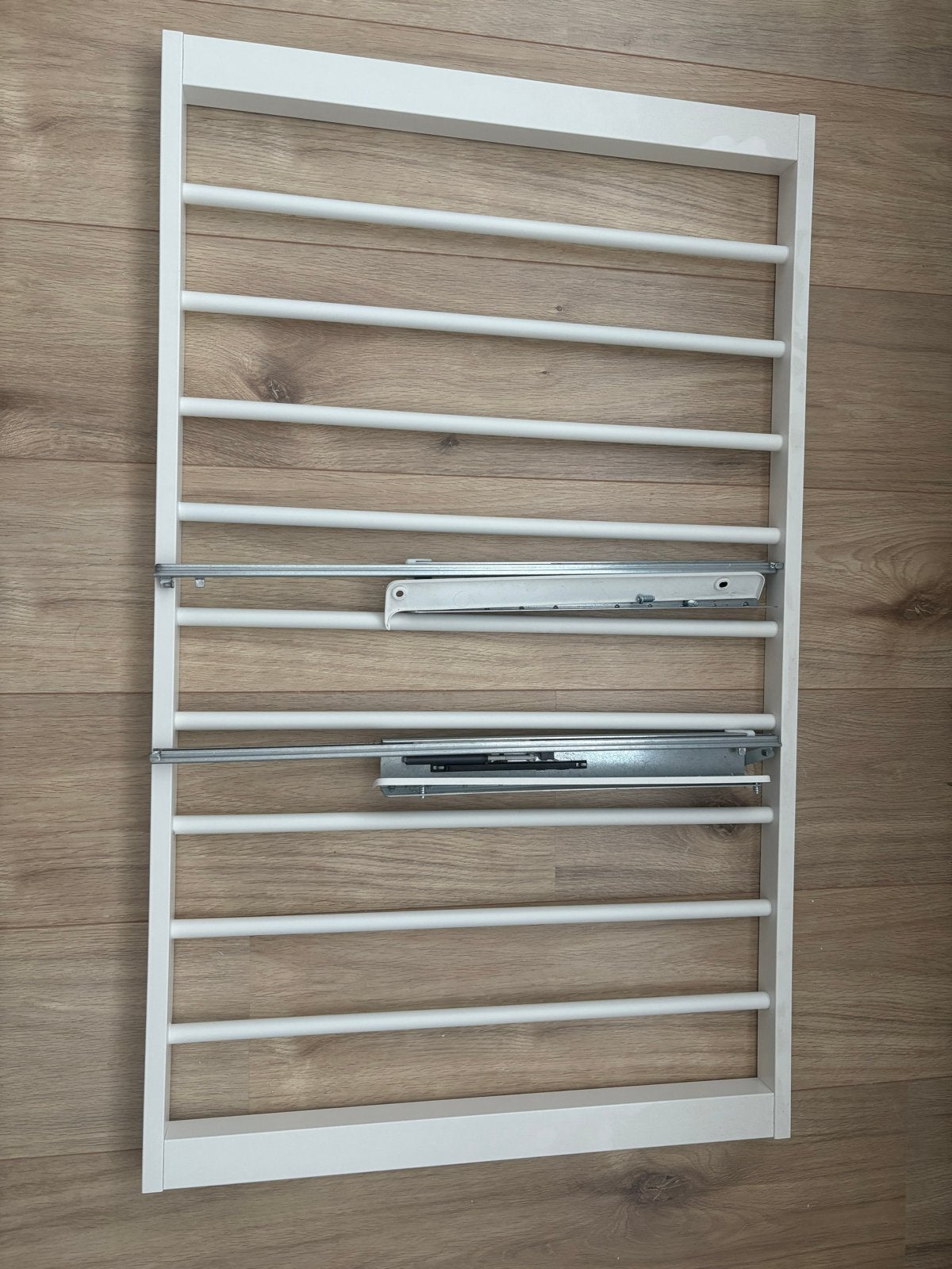Ikea pax Uittrekbaar broekenhanger voor kast - Wit, Ophalen, Met plank(en), 100 tot 150 cm, 50 tot 100 cm