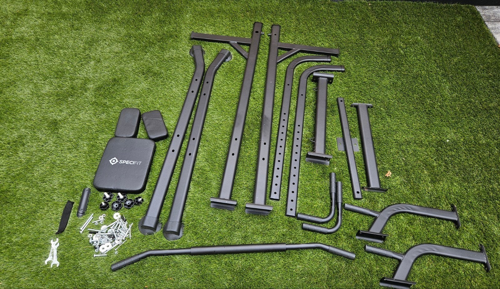 Complete Pull Up&Dip Station incl. NL handleiding, Sport en Fitness, Fitnessmaterialen, Ophalen, Zo goed als nieuw, Buik, Overige typen