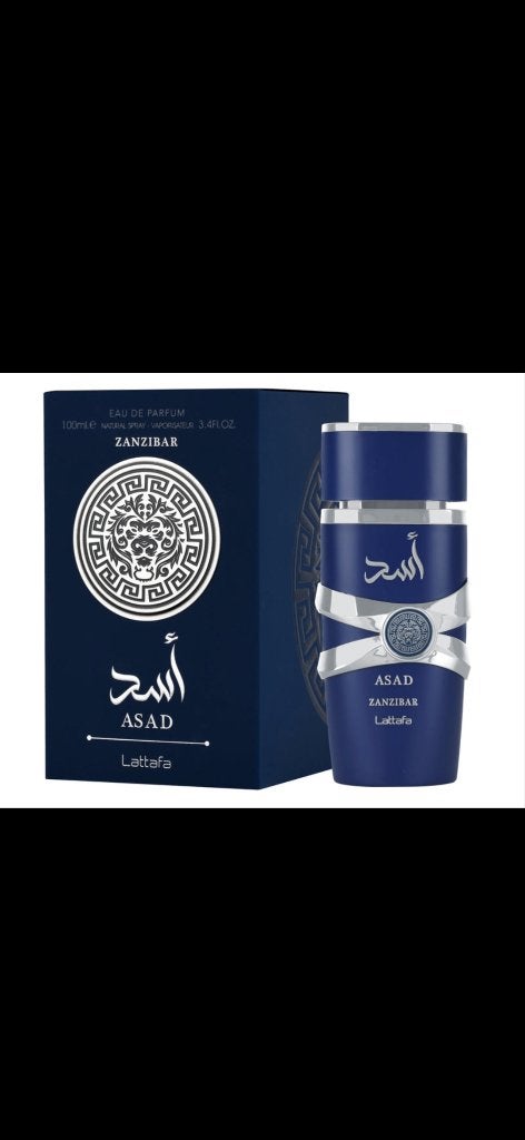 Lattafa Asad Zanzibar Eau de Parfum 100ml, Lattafa Perfumes Industries LLC, P.O. Box 29393, Dubai, UAE, Nieuw, Ophalen of Verzenden