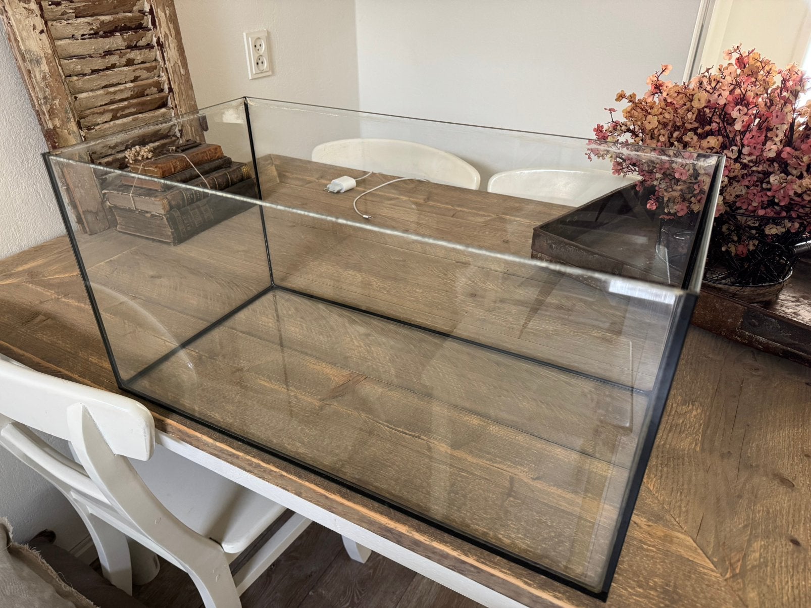 Volglas aquarium 60x30x30, Dieren en Toebehoren, Vissen | Aquaria en Toebehoren, Ophalen, Gebruikt, Leeg aquarium, Overige merken