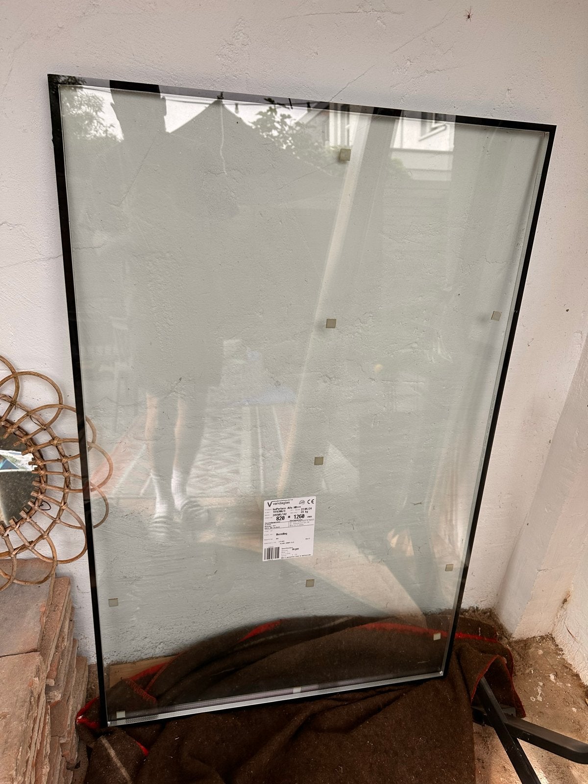 HR++ Glasplaat 82x126 cm - Isolerend Dubbelglas, Ophalen, 80 tot 120 cm, 120 tot 160 cm, Nieuw