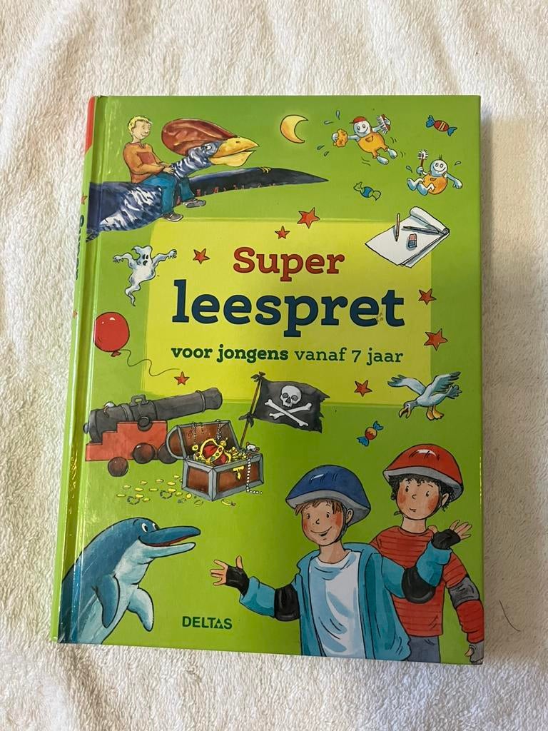 Super leespret voor jongens vanaf 7 jaar, Ophalen of Verzenden, Zo goed als nieuw, Fictie algemeen