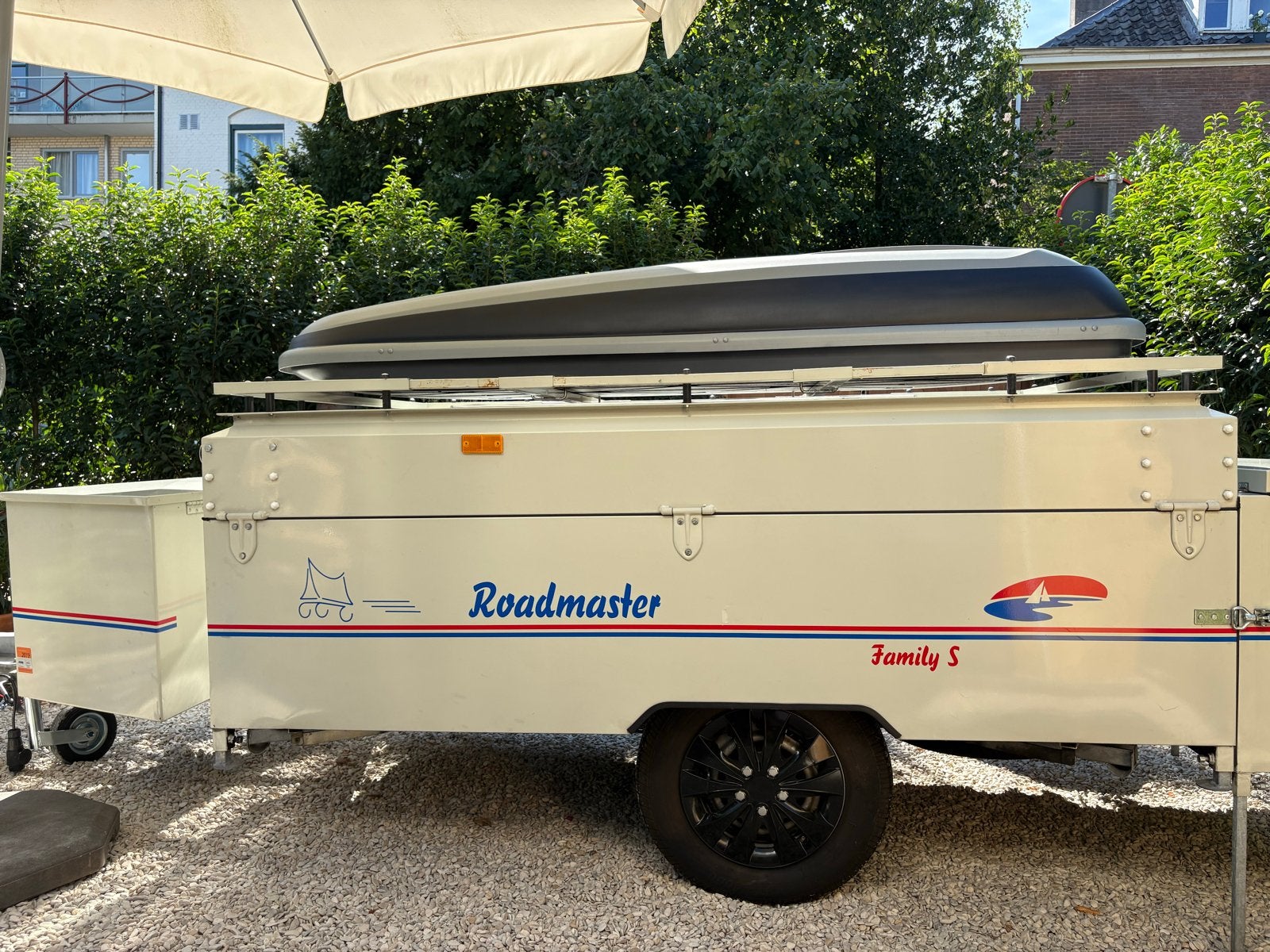 Nette en zeer complete Roadmaster Family S vouwwagen 2014, Meerkleurig, Aanwezig, Meer dan 6, Ophalen