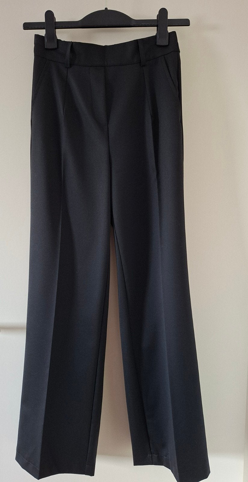 Wijde lange zwarte pantalon -NIEUW, Zwart, Nieuw, Ophalen of Verzenden, Maat 36 (S)