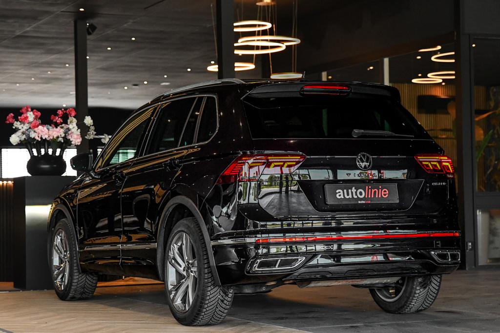Volkswagen Tiguan 1.4 TSI eHybrid R-Line, Pano, ACC, IQ Ligh, Auto's, 15 km/l, Gebruikt, Zwart, 4 cilinders