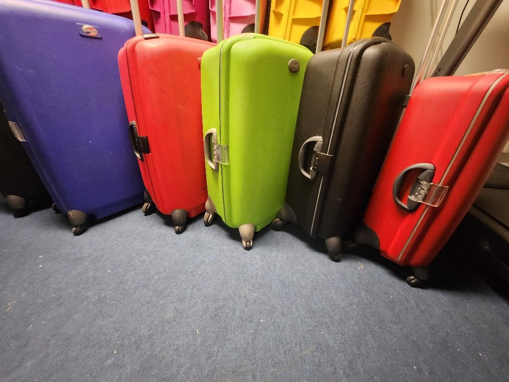 Samsonite /AT Trolley F'Lite Young Upright div vanaf, Wieltjes, Hard kunststof, 45 tot 55 cm, Ophalen of Verzenden