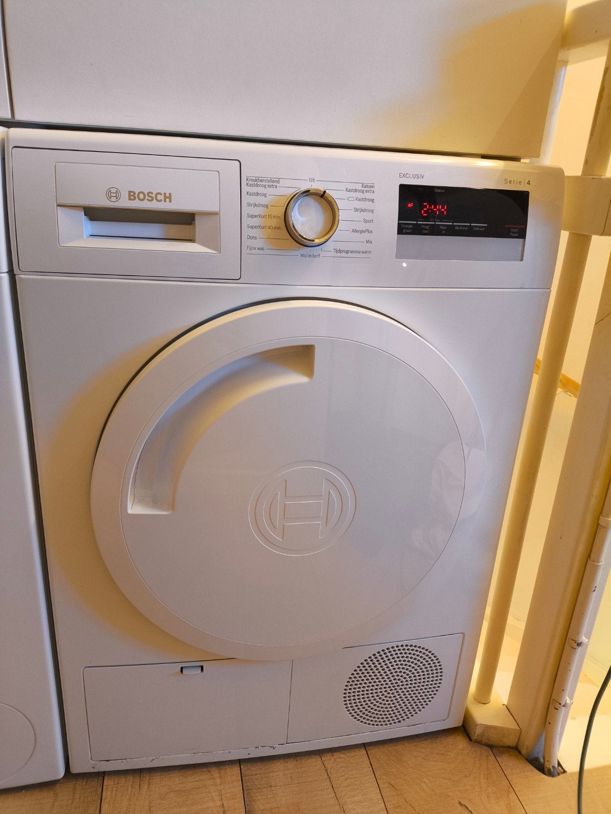 Bosch Condens Wasdroger WTN83292NL Serie 4 Exclusiv, Ophalen, Gebruikt, 8 tot 10 kg, Voorlader