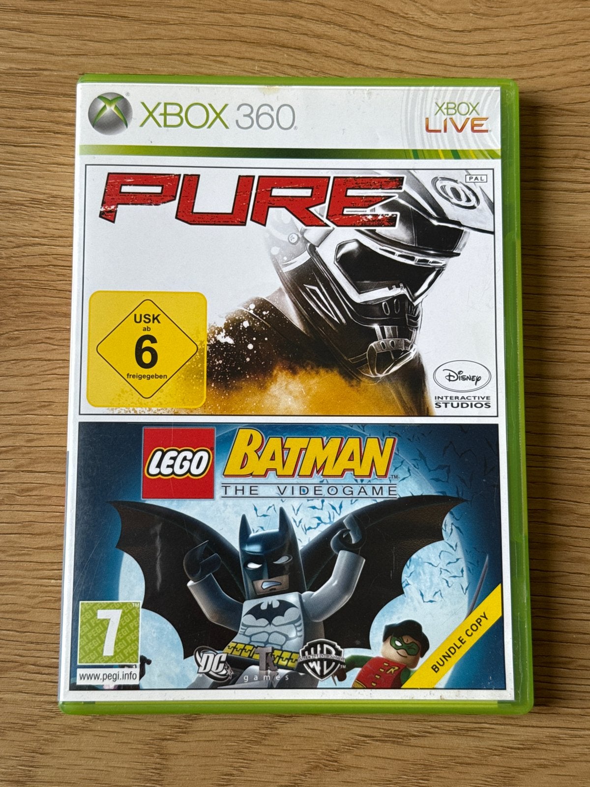 Xbox 360 games: Pure & Lego Batman The Videogame, Spelcomputers en Games, Games | Xbox 360, Online, Gebruikt, Verzenden, 1 speler