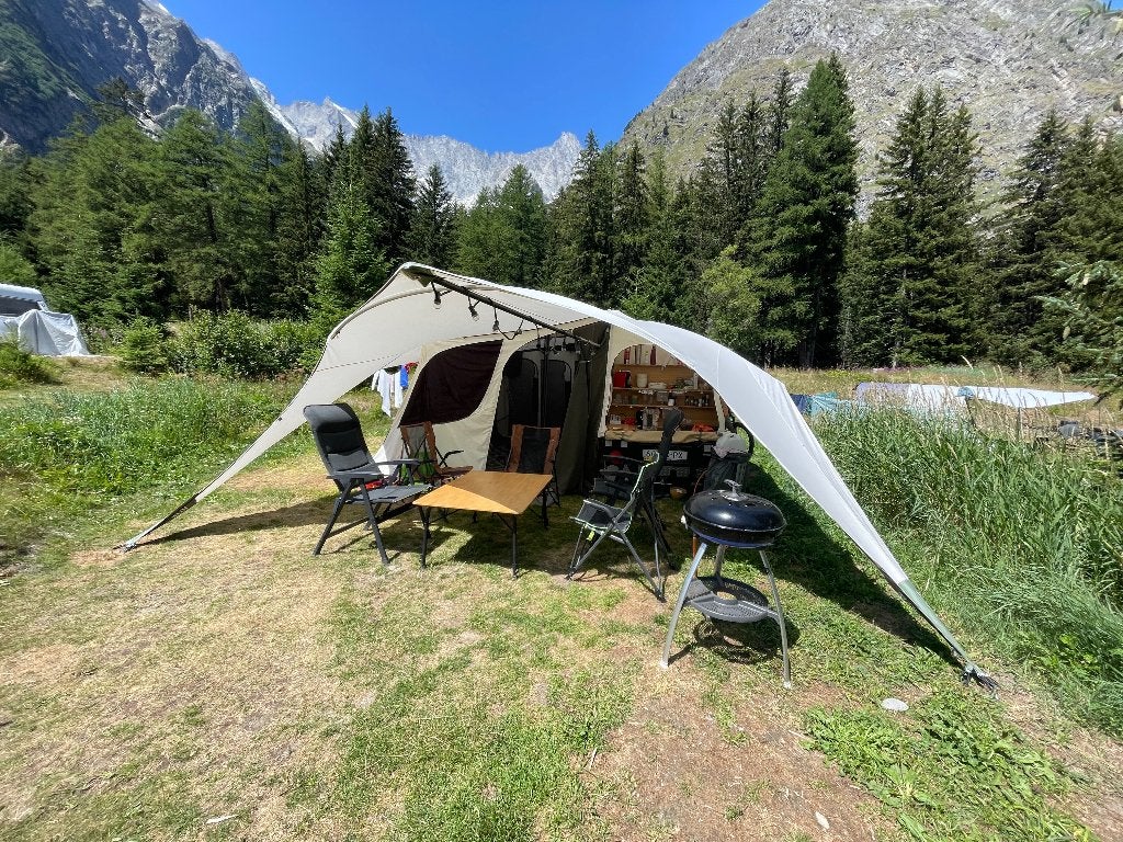 Holtkamper Kyte Windforce XL met kindertent (2021), Ophalen, Zo goed als nieuw