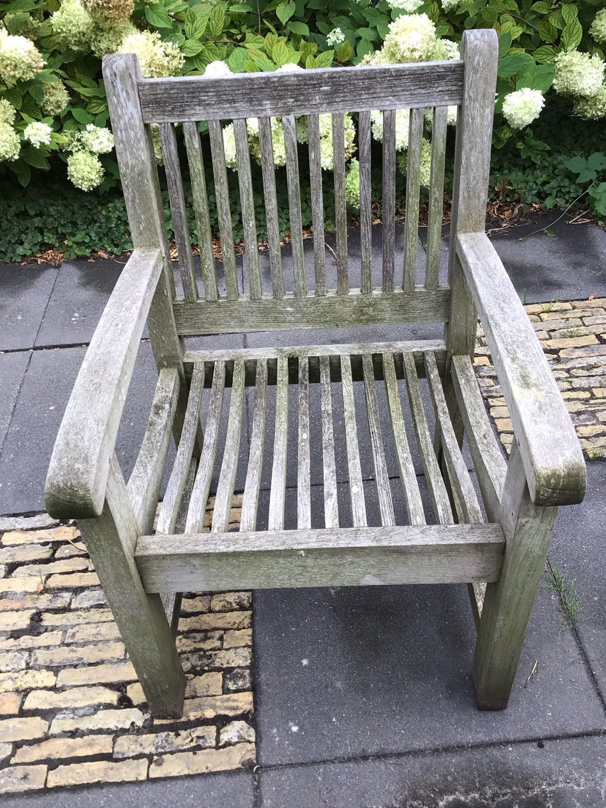 Annapart Teakhouten Tuinstoel  6 stuks- Gebruikt, Ophalen, Gebruikt, Teakhout