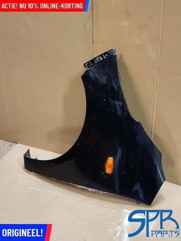 HYUNDAI I10 I 2008-2013 LINKER SPATBORD ZWART Links SCHERM, Gebruikt, Ophalen of Verzenden, Hyundai, HYUNDAI