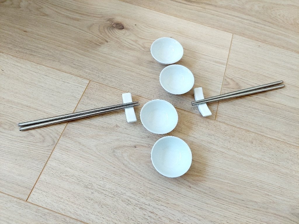 Compleet setje voor sushi, Huis en Inrichting, Keuken | Servies, Overige materialen, Overige typen, Ophalen of Verzenden, Zo goed als nieuw