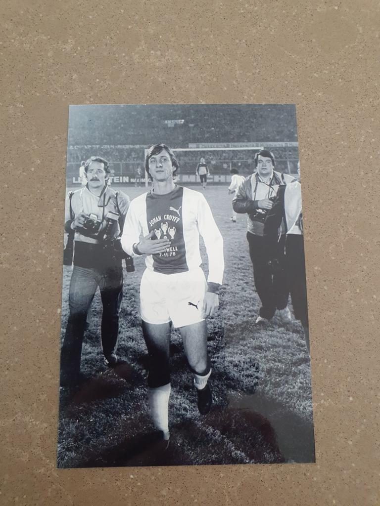 Johan Cruijff afscheidswedstrijd Ajax in 1978, Ophalen of Verzenden, Zo goed als nieuw, Ajax